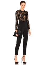 Zuhair Murad Embroidered Jumpsuit In Black