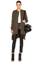 Drkshdw By Rick Owens Exploder Bag Jacket In Green