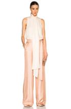 Juan Carlos Obando Sleeveless House Top In Neutrals