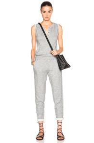 Frame Denim Vintage Jumpsuit In Gray