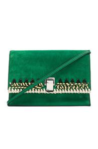 Proenza Schouler Small Crochet Bag In Green
