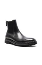 Givenchy Leather Vulcano Chelsea Boots In Black