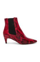 Isabel Marant Detty Booties In Red,animal Print