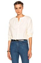 A.p.c. Laurie Blouse In Neutrals,white