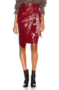 Isabel Marant Eoji Skirt In Red