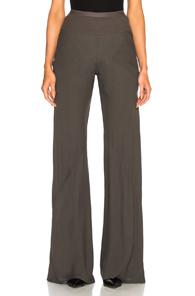 Rick Owens Bias Pant In Gray