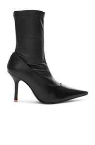 Acne Studios Leather Boots In Black