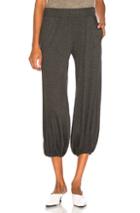 Norma Kamali Puff Jog Pant In Grey