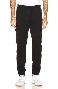 Aime Leon Dore Terry Cargo Pant In Black