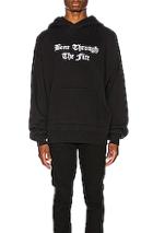 Amiri Been Through The Fire Hoodie In Black
