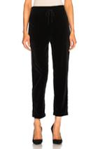 Mother Lounger Ankle Sweatpant In Black