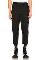 Oamc Cropped Cal Pant In Black