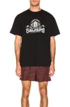 Vetements Secret Society Tee In Black