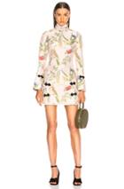 Marques ' Almeida Janis Dress In Floral,pink