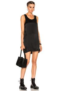 R13 Mini Tank Dress In Black