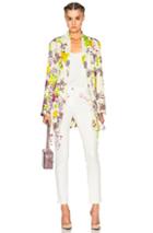Etro Violante Printed Jacket In White,floral