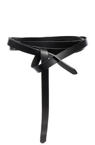 Isabel Marant Bow Belt In Black