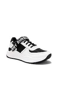 Burberry Ronnie M Low In Black,white