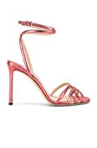 Jimmy Choo Mimi 100 Metallic Heel In Pink
