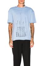 Alchemist Free Fallin' Tee In Blue