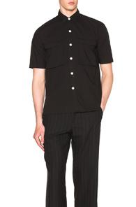 Our Legacy Uniform Poplin Shirt In Black