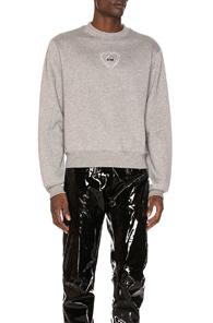 Gmbh Berg Fleece Sweatshirt In Gray