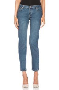 A.p.c. Etroit Courte Jean In Blue