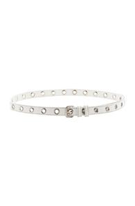 Maison Margiela Grommet Belt In White