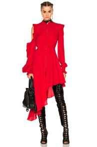 Magda Butrym Marbella Dress In Red
