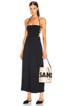 Cushnie Back Strap Swimsuit In Black