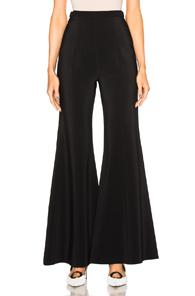 Rosetta Getty Fitted Straight Flare In Black