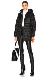Canada Goose Camp Hooded Jacket In Black