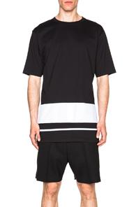 Casely-hayford Jenson Inset Shirt In Black