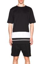 Casely-hayford Jenson Inset Shirt In Black