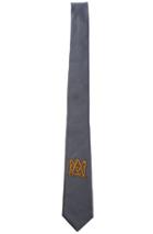 Alexander Mcqueen Logo Tie In Gray