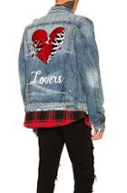 Amiri Lovers Trucker In Blue