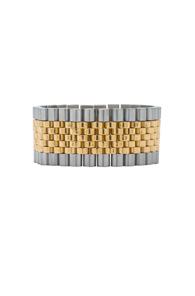 Alexander Wang Watch Strap Bracelet In Metallic