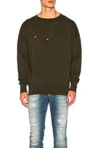 Faith Connexion Raglan Sweatshirt In Green