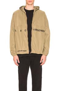 Yeezy Season 5 Hooded Windbreaker In Green