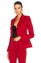 Oscar De La Renta For Fwrd Suit Jacket In Red