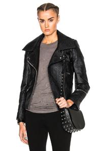 Iro X Anja Rubik Julyet Jacket In Black