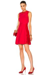 Giambattista Valli Knit Macrame In Red