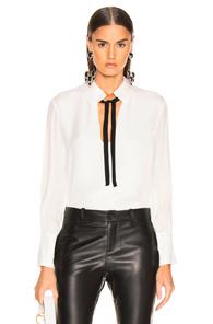 Nili Lotan Anette Top In White