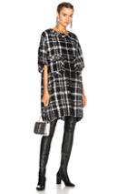 Faith Connexion Oversize Dress In Black,checkered & Plaid
