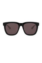 Saint Laurent Oversized Rectangle Sunglasses In Black