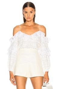 Alexis Damini Top In White