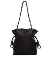 Loewe Flamenco Knot Small Bag In Black