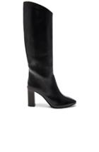 Acne Studios Leather Aly Boots In Black