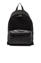 Givenchy Debossed Leather Pocket Backpack In Black