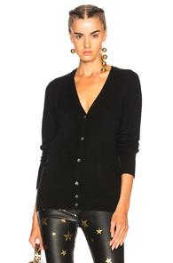Equipment Sullivan Cardigan In Black